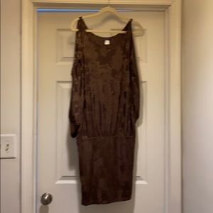 Cold shoulder dress